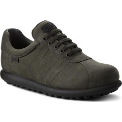 Półbuty CAMPER - Pelotas Ariel 16002-274 Drybuck Malmo/Ariel Negro. Brązowe derby męskie Camper, z materiału. W wyprzedaży za 529,00 zł.
