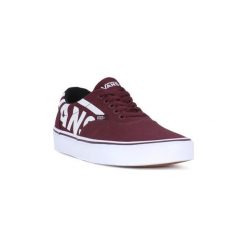 Buty Vans DOHENY BIG LOGO. Czerwone trampki męskie Vans, bez wzorów, bez zapięcia. Za 237,19 zł.