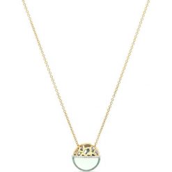 Zjawiskowy Naszyjnik - złoto 750, Brylant 0,03ct,kwarc cytrynowy. Żółte naszyjniki damskie W.KRUK, z kwarcem, złote. Za 4790,00 zł.