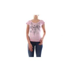 T-shirty z krótkim rękawem Bomboogie TW5853 T JVUP. Różowe t-shirty damskie Bomboogie, bez wzorów, bez kołnierzyka. Za 172,77 zł.