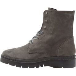 Botki damskie: Geox EMSLEY Botki na platformie dark grey