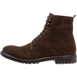 KIOMI Botki sznurowane brown. Brązowe botki męskie KIOMI, z materiału, na sznurówki. Za 379,00 zł.