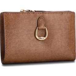 Duży Portfel Damski LAUREN RALPH LAUREN - Bennington 432688521002 Brown. Brązowe portfele damskie Lauren Ralph Lauren, ze skóry. Za 439,90 zł.