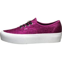 Sneakersy "Authentic Platform" w kolorze różowym. Różowe trampki dziewczęce Vans, bez wzorów, na sznurówki. W wyprzedaży za 150,95 zł.