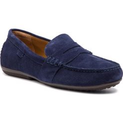 Mokasyny POLO RALPH LAUREN - Reynold 803746595002 Navy. Niebieskie mokasyny męskie marki Polo Ralph Lauren, na co dzień, bez wzorów, ze skóry, bez zapięcia. Za 609,00 zł.