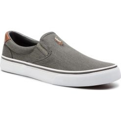 Tenisówki POLO RALPH LAUREN - Thompsson 816747516001 Black. Szare półbuty męskie Polo Ralph Lauren, na co dzień, bez wzorów, z gumy, bez zapięcia. W wyprzedaży za 259,00 zł.