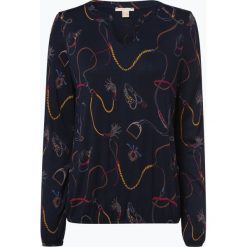 Esprit Casual - Damska koszulka z długim rękawem, niebieski. Niebieskie koszulki damskie marki Esprit Casual, xl, z nadrukiem, casualowe, bez kołnierzyka. Za 69,95 zł.