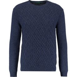 Swetry klasyczne męskie: Benetton Sweter blau