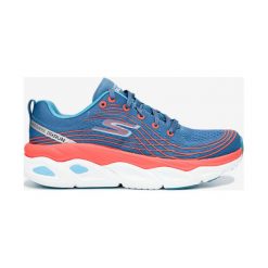 Skechers Max Cushioning Ultimate Sneakers Niebieski. Niebieskie trampki i tenisówki damskie Skechers, bez wzorów, z materiału, bez zapięcia. Za 428,95 zł.