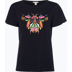 Esprit Casual - T-shirt damski, niebieski. Niebieskie t-shirty damskie Esprit Casual, s, z nadrukiem. Za 89,95 zł.