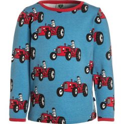 Småfolk WITH OLD STYLE TRACTOR Bluzka z długim rękawem cendre blue. Niebieskie bluzki dziewczęce bawełniane marki Småfolk, z długim rękawem. Za 139,00 zł.