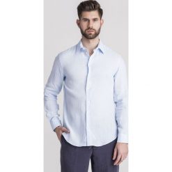 KOSZULA Emporio Armani. Niebieskie koszule męskie m, klasyczne. Za 450,00 zł.