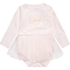 Sukienki dziewczęce: Hust & Claire TUTU BABY Sukienka z dżerseju soft rose