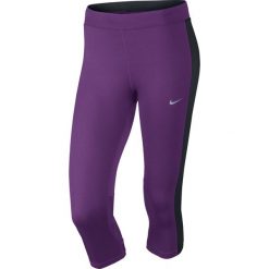 Legginsy sportowe damskie: legginsy do biegania damskie 3/4 NIKE DRI-FIT ESSENTIAL CAPRI / 645603-513 – NIKE DRI-FIT ESSENTIAL CAPRI