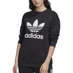 ADIDAS TREFOIL CREW > FM3272. Bluzy damskie Adidas, bez wzorów, z bawełny, bez rękawów, bez kaptura. Za 199,99 zł.