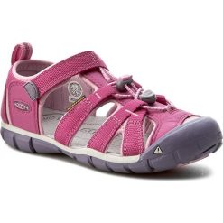 Sandały KEEN - Seacamp II Cnx 1016440 Very Berry/Lilac Chiffon. Różowe sandały dziewczęce Keen, z materiału, bez zapięcia. W wyprzedaży za 179,00 zł.