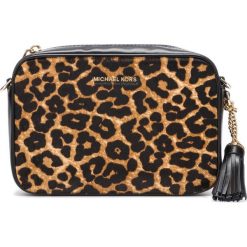 Michael Kors Jet Set Medium Cross body bag Brązowy Pomarańczowy. Pomarańczowe torebki klasyczne damskie Michael Kors, w paski, ze skóry, bez dodatków. Za 1136,95 zł.