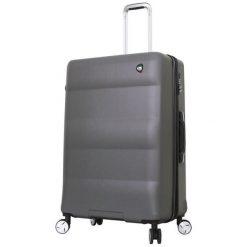 Mia Toro walizka podróżna M1703/3-L - charcoal. Szare walizki Mia Toro, bez wzorów, sportowe. W wyprzedaży za 495,00 zł.