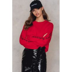 Bluzy rozpinane damskie: Leah Kirsch Bluza Milli X Female Planet - Red