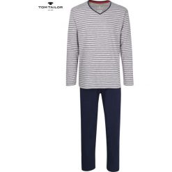 Piżama męska Tom Tailor 71011. Piżamy męskie TOM TAILOR UNDERWEAR, m, bez wzorów, z długim rękawem. Za 239,00 zł.
