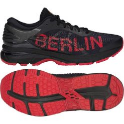 Buty biegowe Asics Gel Kayano 25 Berlin M 1011A133-001. Czarne buty sportowe męskie Asics, z materiału, bez zapięcia, do biegania, asics gel kayano. W wyprzedaży za 629,00 zł.