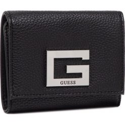 Duży Portfel Damski GUESS - Brightside (VY) Slg SWVY75 80430 BLA. Czarne portfele damskie Guess, z aplikacjami, ze skóry ekologicznej. Za 259,00 zł.