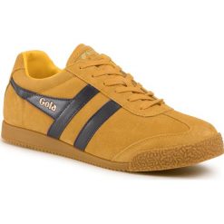Sneakersy GOLA - Harrier Suede CMA192 Sun/Navy. Żółte sneakersy męskie Gola, bez zapięcia. Za 359,00 zł.
