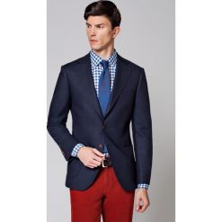 Marynarka Granatowa Enito. Pomarańczowe marynarki męskie LANCERTO, na zimę, s, bez wzorów, z wełny, eleganckie. W wyprzedaży za 199,90 zł.
