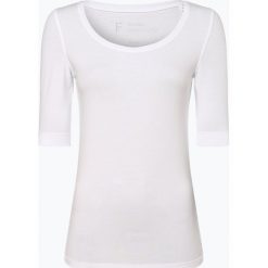 Opus - T-shirt damski – Daily F, biały. Białe t-shirty damskie Opus, bez wzorów, eleganckie, bez kołnierzyka. Za 79,95 zł.