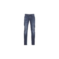 Jeansy slim fit Le Temps des Cerises 711 JOGG. Niebieskie jeansy męskie marki Le Temps Des Cerises, m, bez wzorów. Za 351,20 zł.