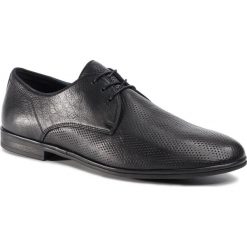 Półbuty LASOCKI FOR MEN - MI08-C724-717-01 Black. Czarne buty wizytowe męskie Lasocki For Men, ze skóry, bez zapięcia. Za 159,99 zł.