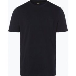 BOSS Casual - T-shirt męski – Trust, niebieski. Niebieskie t-shirty męskie BOSS Casual, s, z nadrukiem, z bawełny, casualowe, bez kołnierzyka. Za 119,95 zł.