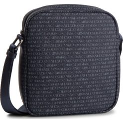 Saszetka ARMANI EXCHANGE - 952138 CC012 37735 Navy. Niebieskie torby męskie skórzane marki Armani Exchange, bez wzorów, ze skóry ekologicznej, młodzieżowe. Za 449,00 zł.