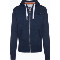 Bejsbolówki męskie: Superdry - Męska bluza rozpinana, niebieski