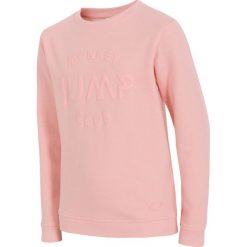 Bluzy chłopięce: Bluza dla dużych dziewcząt JBLD202 – JASNY RÓŻ