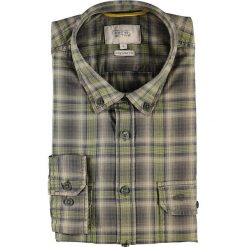 Koszula "Tom" - Regular fit - w kolorze khaki. Brązowe koszule męskie m, w kratkę, z bawełny. W wyprzedaży za 89,95 zł.