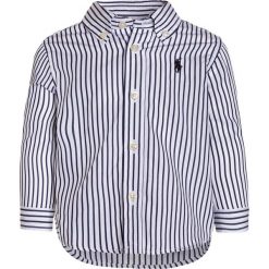 Polo Ralph Lauren BLAKE BABY Koszula navy/white. Niebieskie koszule chłopięce marki Polo Ralph Lauren, z bawełny, polo. Za 229,00 zł.