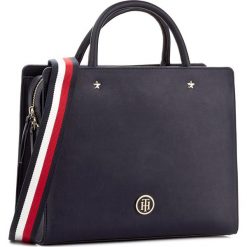 Torebki klasyczne damskie: Torebka TOMMY HILFIGER - Youthful Novelty Satchel AW0AW04253 413