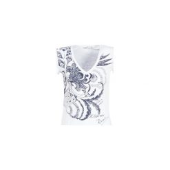 T-shirty z krótkim rękawem Desigual CHEYENNES. Szare t-shirty damskie marki Desigual, s, bez wzorów, bez kołnierzyka. Za 159,00 zł.