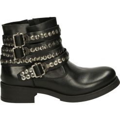 Botki - KA941 L NE-AR. Czarne botki damskie skórzane marki Venezia. Za 299,00 zł.