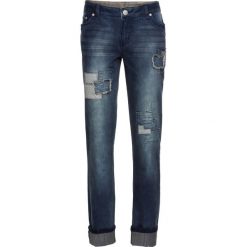 Boyfriendy damskie: Dżinsy STRAIGHT bonprix ciemny denim