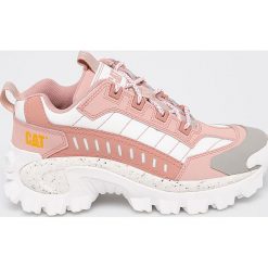 Caterpillar - Buty Intruder. Różowe buty sportowe damskie marki Caterpillar, bez wzorów, ze skóry, sportowe. Za 499,90 zł.