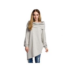 M355 Asymetryczna bluza z szerokim kołnierzem. Bluzy damskie Moe, m, bez wzorów, z bawełny, bez rękawów, bez kaptura. Za 149,00 zł.