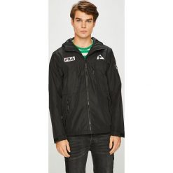 Fila - Kurtka. Czarne płaszcze męskie Fila, m, bez wzorów, z poliesteru, krótkie, z kapturem. W wyprzedaży za 539,90 zł.