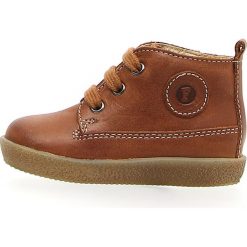 Trampki chłopięce: Skórzane sneakersy "Falcotto 1196" w kolorze jasnobrązowym