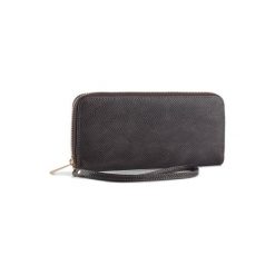 ACCCESSORIES 1W1-018-AW19. Szare portfele damskie ACCCESSORIES, bez wzorów, ze skóry ekologicznej. Za 39,99 zł.