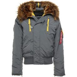 Alpha Industries Kurtka zimowa grey/black. Szare marynarki męskie Alpha Industries, na zimę, xxl, bez wzorów, z nylonu. Za 1009,00 zł.