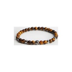 Mango Man - Bransoletka Stones. Pomarańczowe bransoletki męskie Mango Man. Za 99,99 zł.