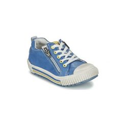 Buty Dziecko Babybotte KARATE. Niebieskie trampki chłopięce Babybotte. Za 272,30 zł.