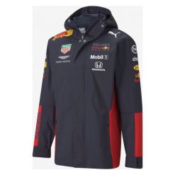 Puma Aston Martin Red Bull Racing Team Kurtka Niebieski. Niebieskie płaszcze męskie Puma, na wiosnę, l, bez wzorów, z materiału, bez kaptura. Za 722,95 zł.